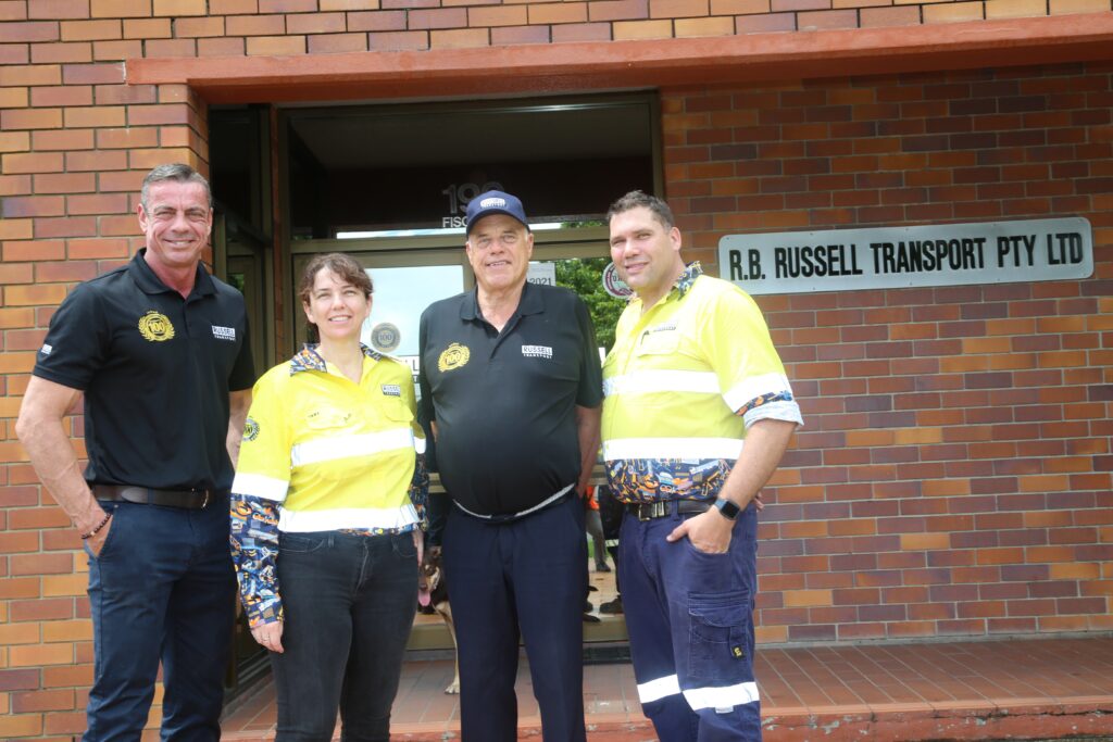 Russell Transport family photographed by Chris Smith