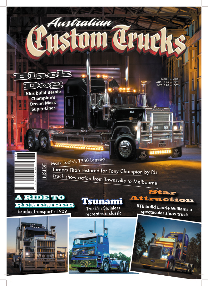 Australian Custom Trucks Issue 10, 2016 cover