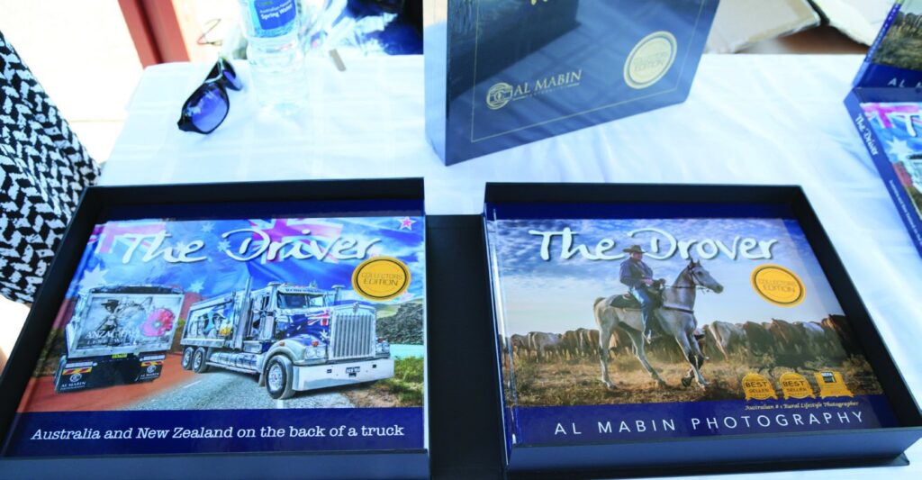 Al Mabin’s The Driver — ACT’s 2016 book announcement — original ACT Issue 10 image