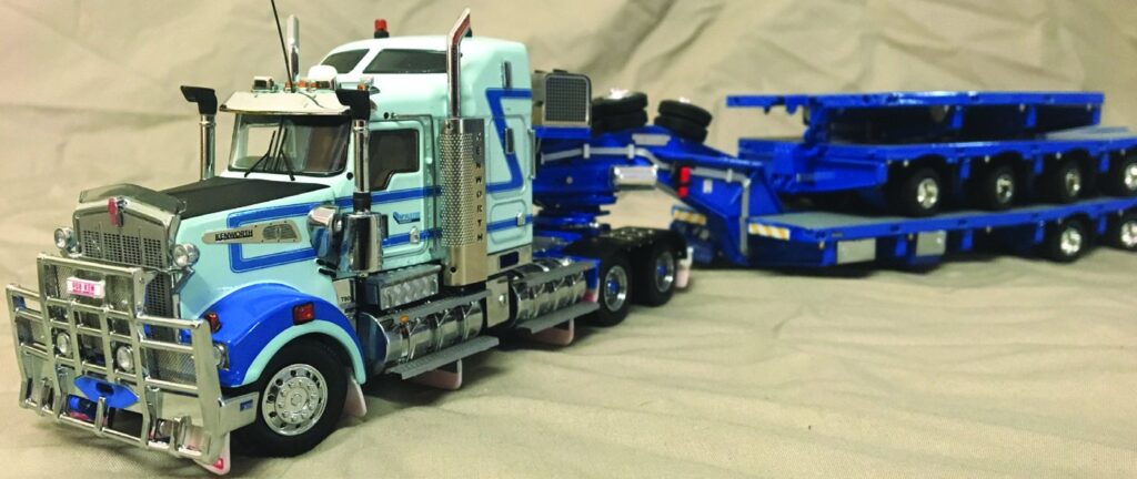 Truck Models — Daniel Murphy reviews Drake’s 7x8 low loader — original ACT Issue 10 image