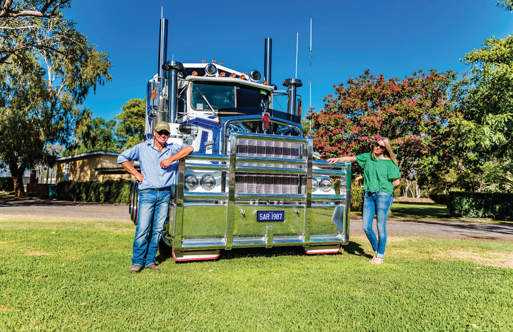 Dream Machine — Denny and Sara Bowen’s Kenworth SAR — archive photograph 2