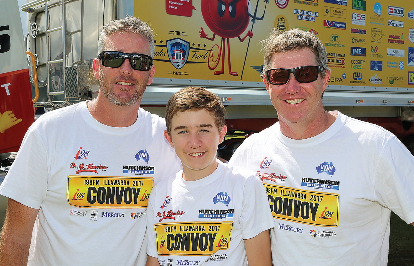 Illawarra Convoy 2017 — almost $2 million raised — archive photograph 2