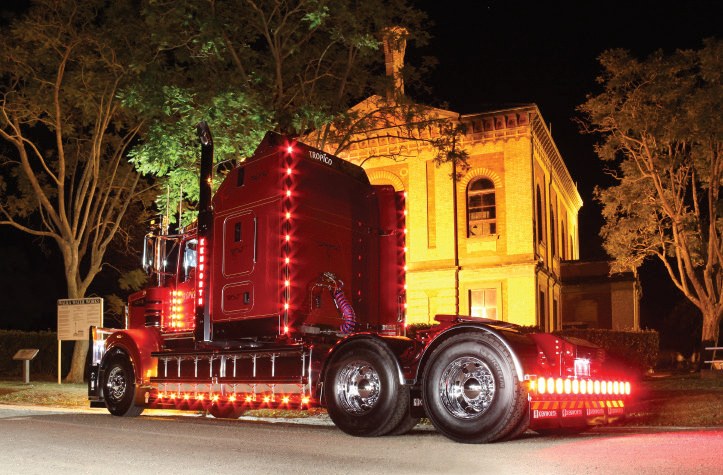 Every Mile in Style — Tropico Transport’s Kenworth T909 — archive photograph 2