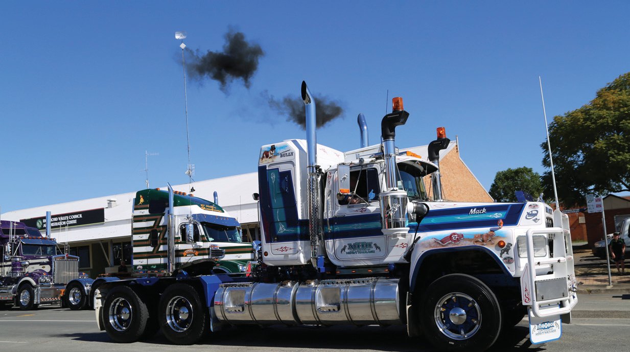Casino Truck Show 2018 — a town comes to life — archive photograph 2