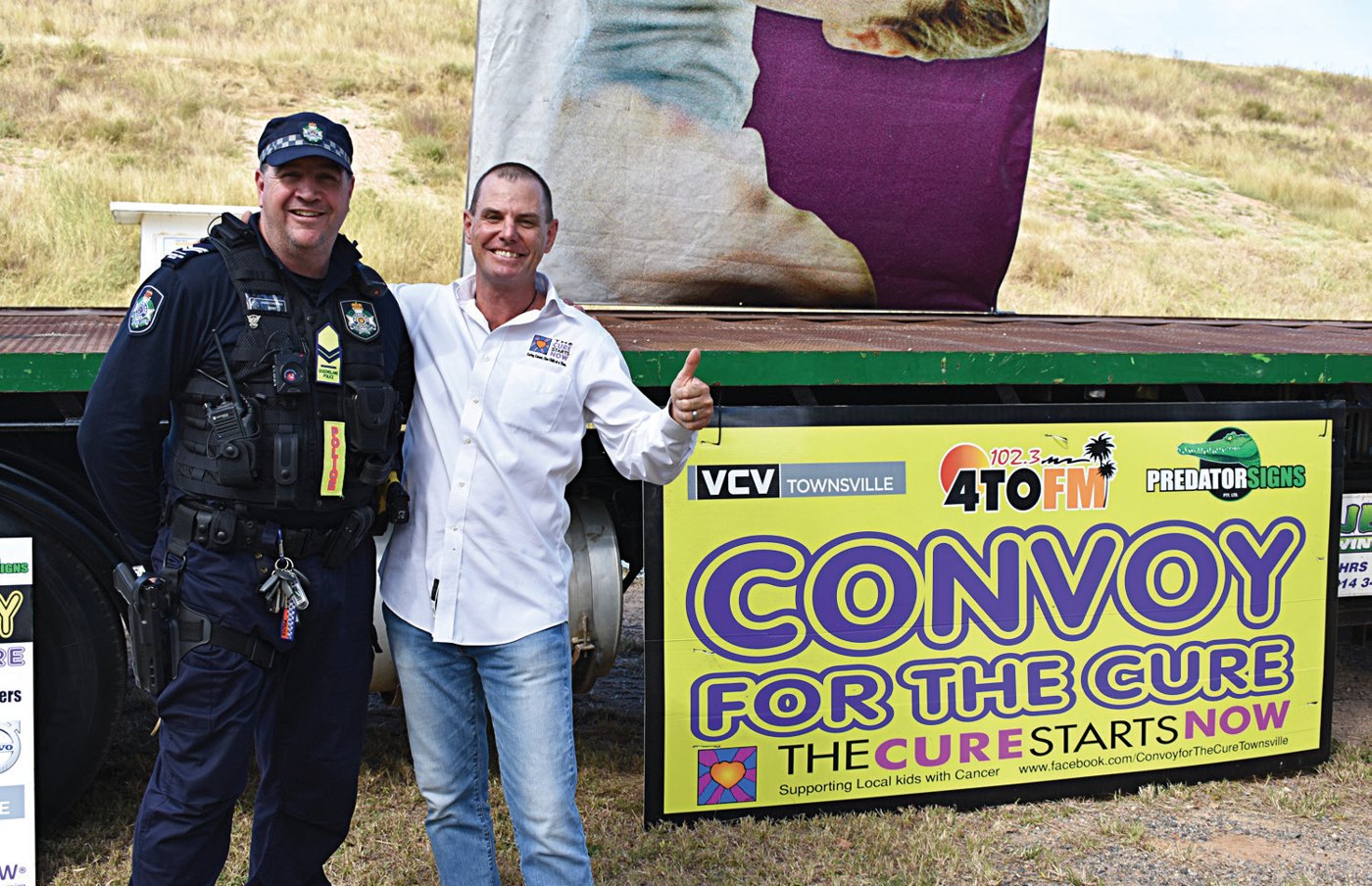 Townsville Convoy for the Cure 2018 — 190 trucks for a cause — archive photograph 3
