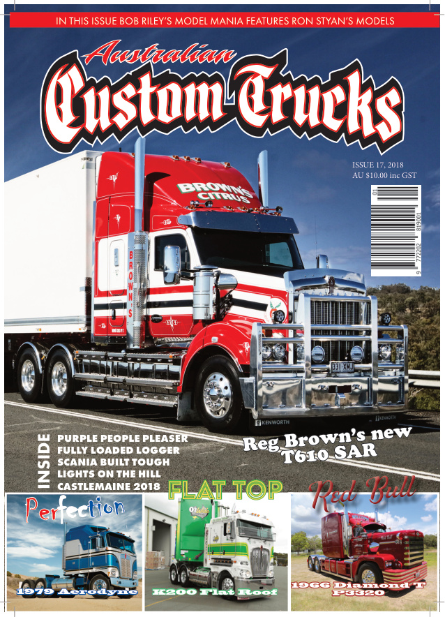 Australian Custom Trucks Issue 17, 2018 cover