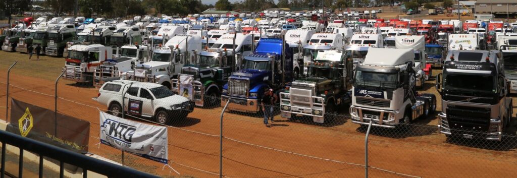 Lights on the Hill 2018 — supporting trucking families — original ACT archive photograph