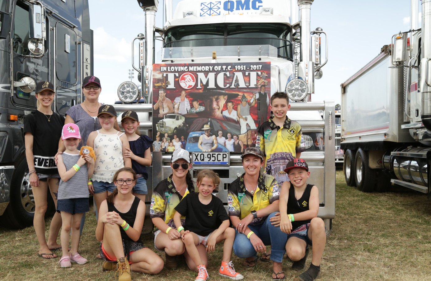 Lights on the Hill 2018 — supporting trucking families — archive photograph 2