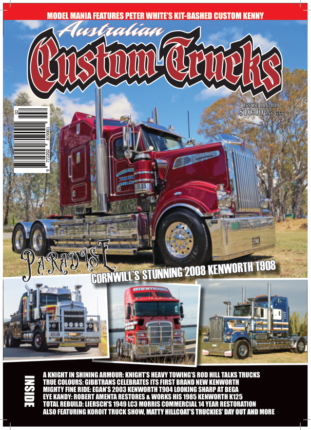 Australian Custom Trucks Issue 18, 2019 cover