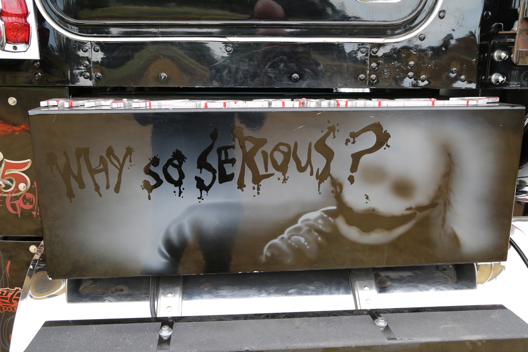 The Joker — a Thorpe custom Kenworth T950 pictorial — archive photograph 2