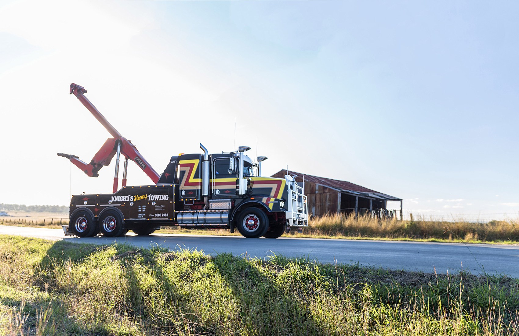 A Knight in Shining Armour — Knight’s Heavy Towing — archive photograph 2