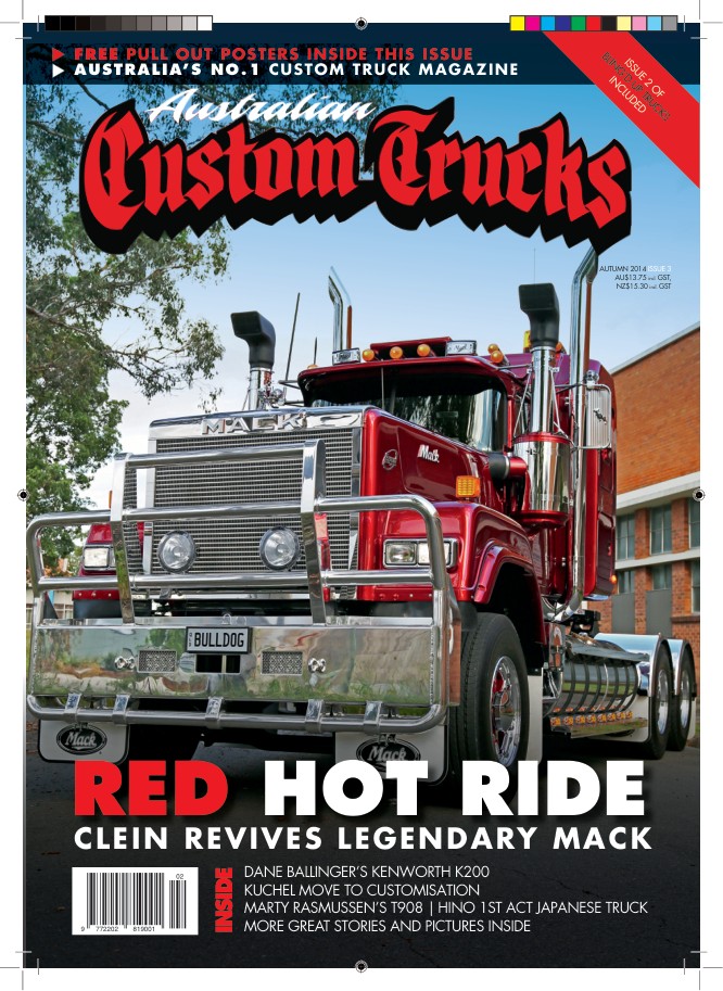 Australian Custom Trucks Issue 3, Autumn 2014 cover