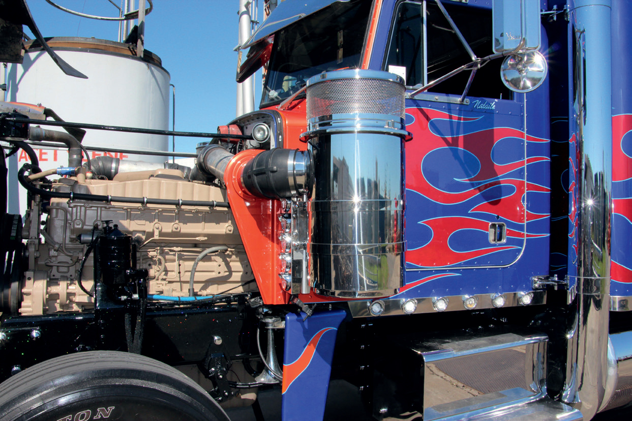 Optimus Prime: Marshall Watego’s Peterbilt 359 — original ACT archive photograph