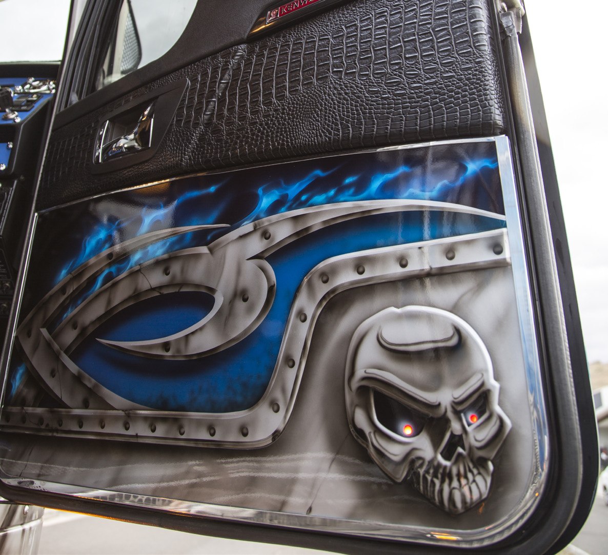 Wicked: Vic Attard’s custom Kenworth K200 — original archive photograph