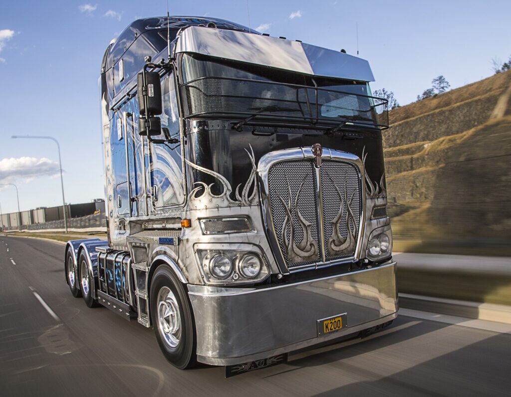 Vic Attard’s custom Kenworth K200 Wicked