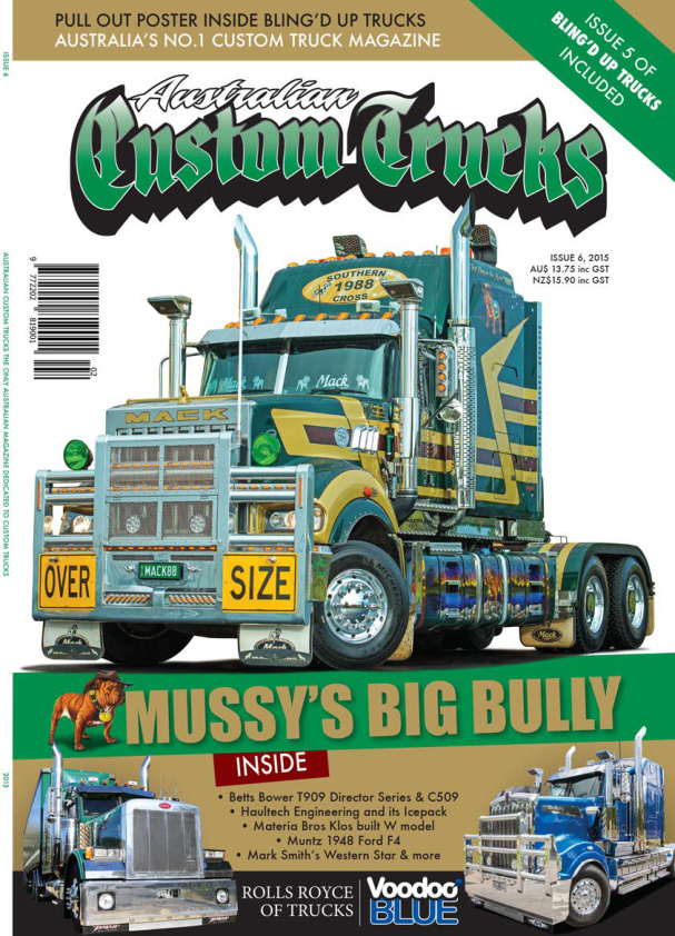 Australian Custom Trucks Issue 6, 2015 cover