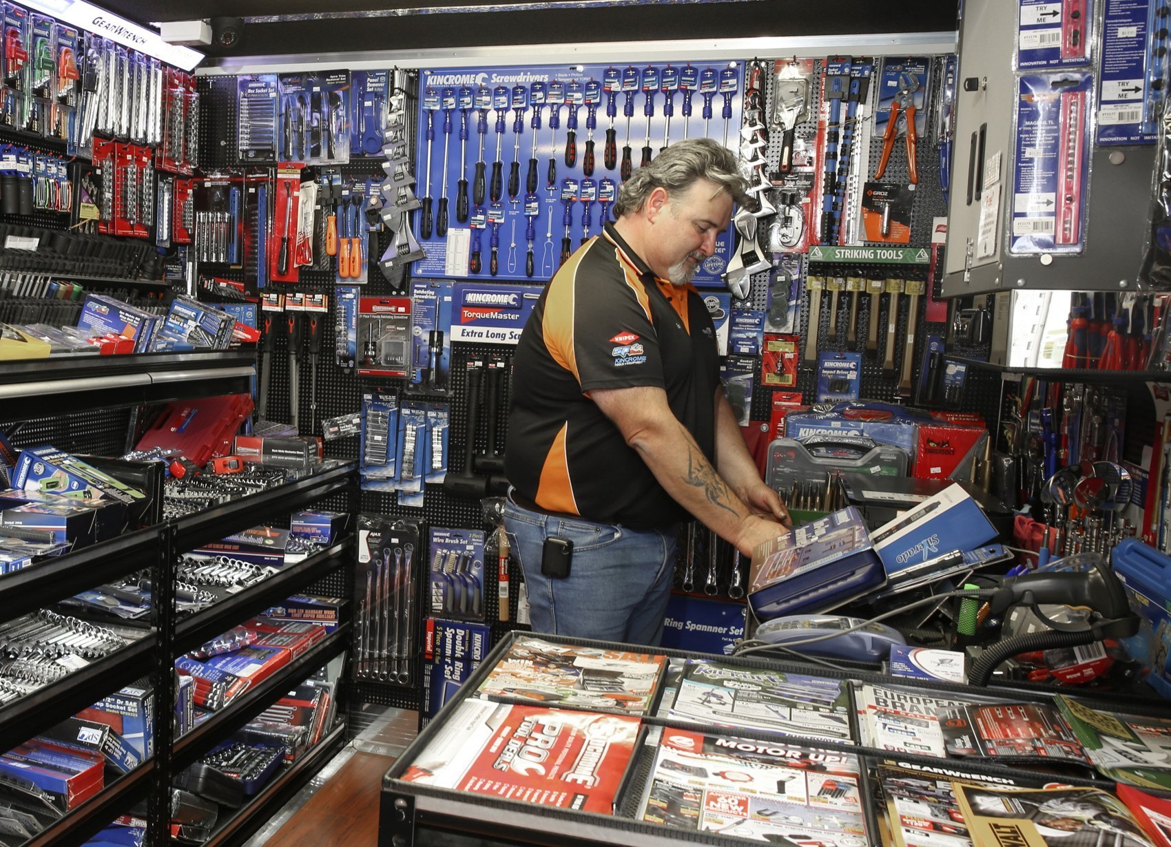 Tool Time: Paul Yandle’s custom Hino 300 tool truck — archive photograph 2