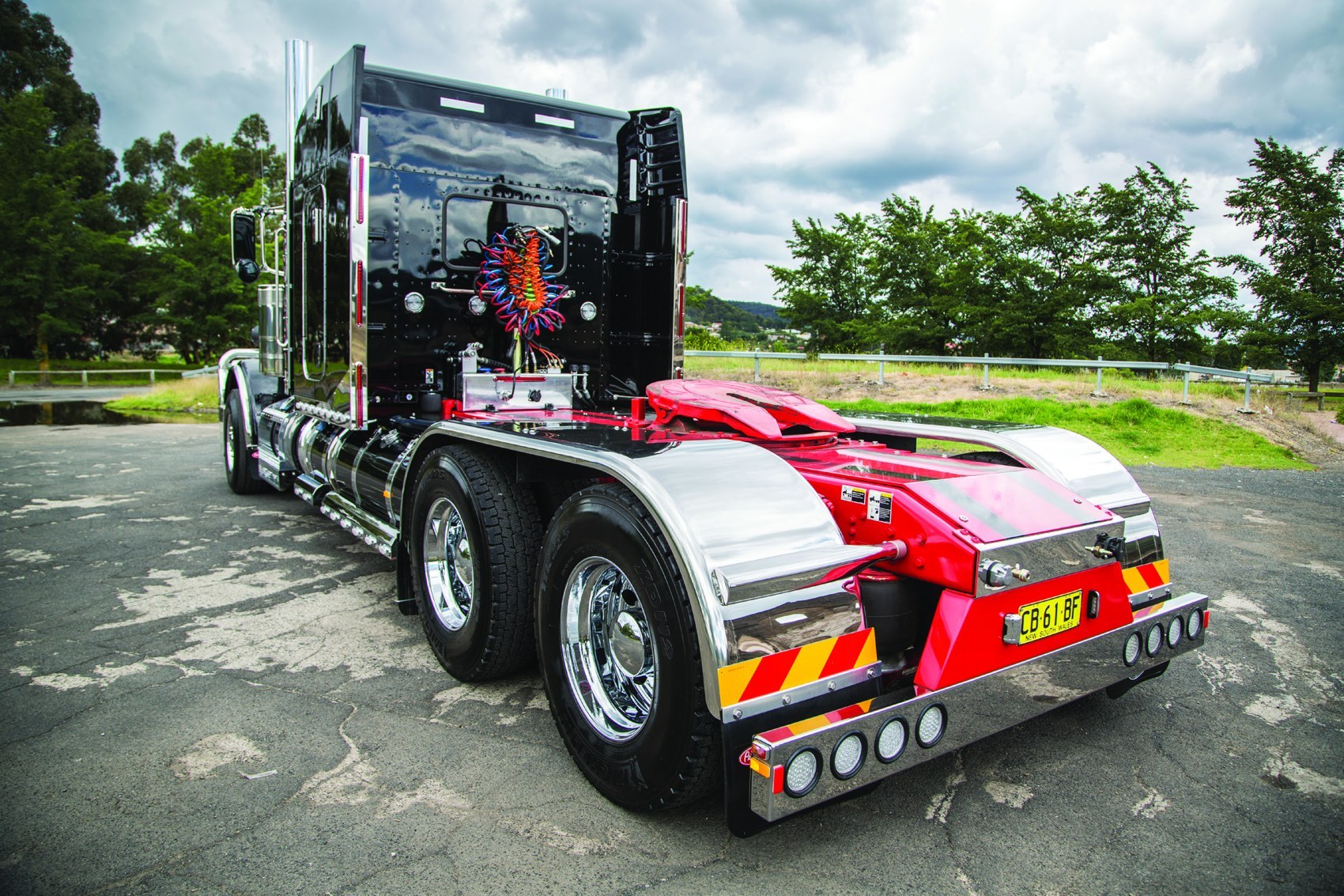 Black Betty: Barry Elms’ Peterbilt 389 dream machine — archive photograph 2