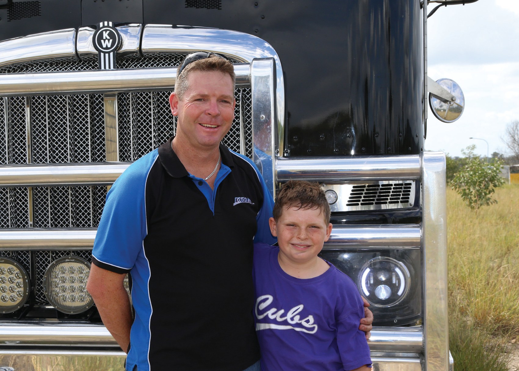Exodas — a custom Kenworth K200 — archive photograph 2