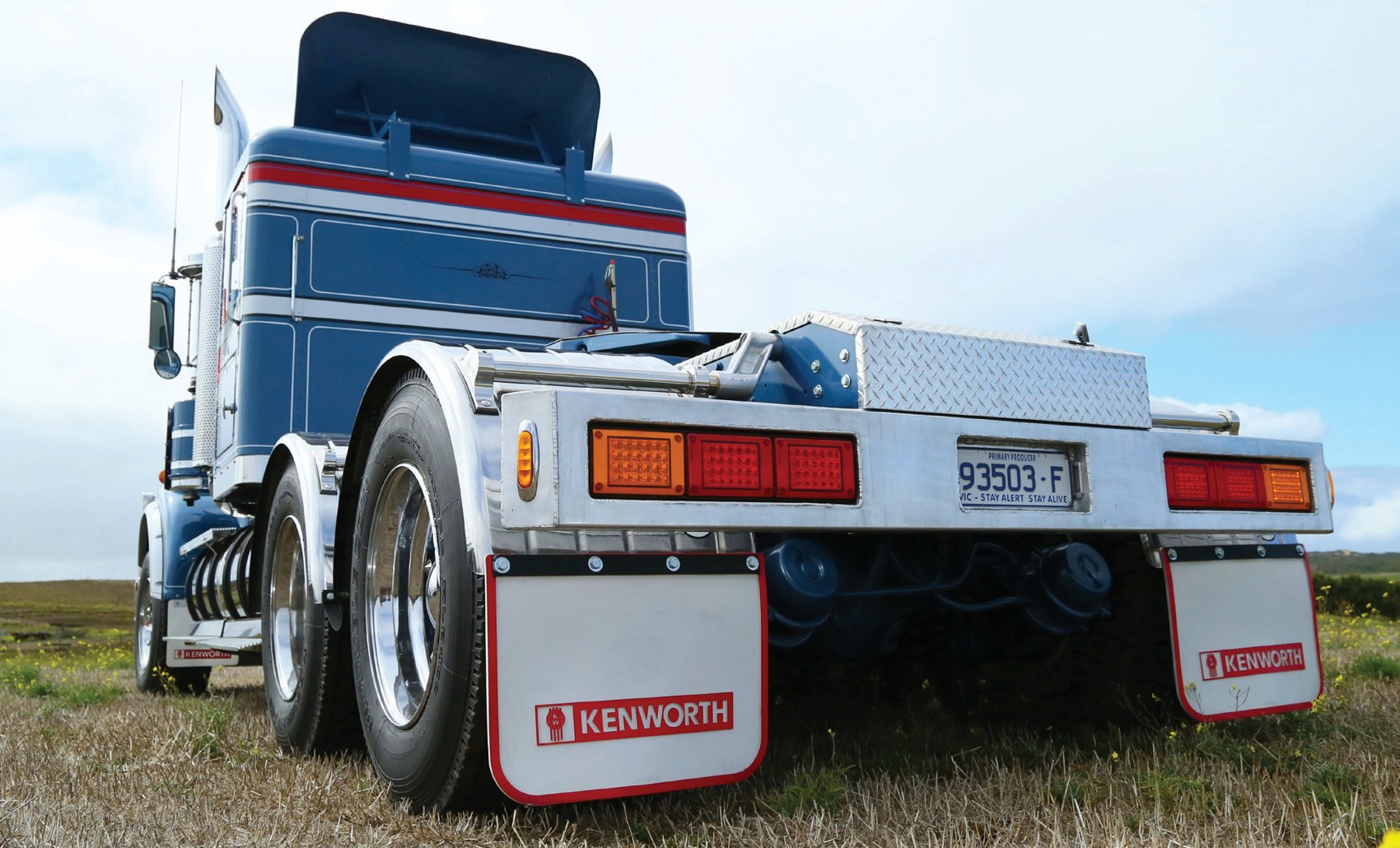 Kelly’s Pride — Leo Kelly’s restored 1984 Kenworth W model SAR — archive photograph 2