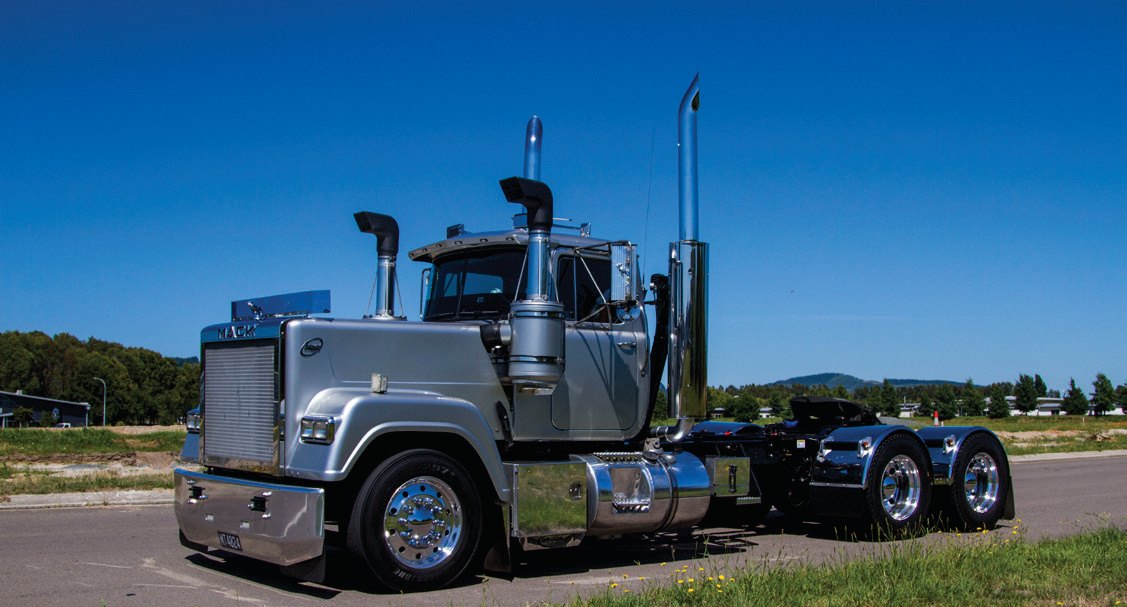 Peter Dodds Transport took out Best Mack with his stunning Superliner.