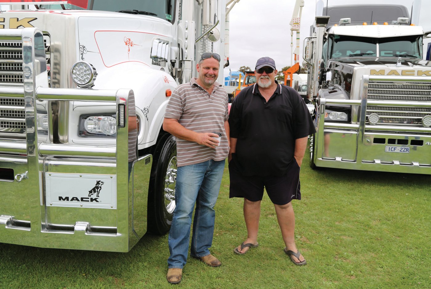 Dwayne Shanahan and Lou Walker.